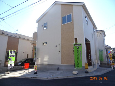 【外観】 | さいたま市緑区芝原3丁目　住宅性能評価書取得新築分譲住宅全1棟 | 「さいたま市緑区芝原3丁目　完成ほやほやの住宅性能評価書取得新築分譲住宅全1棟」です。武蔵野線東浦和近くの地域に強い当社ファイナンシャルプランナー資格保有のスタッフが住まい探しをサポート致します。