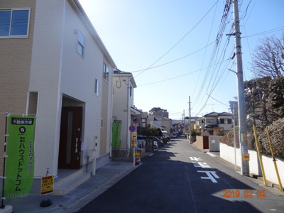 【前面道路含む現地写真】 | さいたま市緑区芝原3丁目　住宅性能評価書取得新築分譲住宅全1棟 | 前面道路含む現地写真です