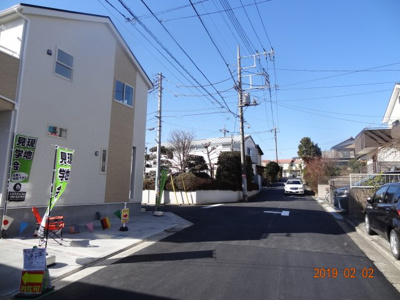 【前面道路含む現地写真】 | さいたま市緑区芝原3丁目　住宅性能評価書取得新築分譲住宅全1棟 | 前面道路含む現地写真です