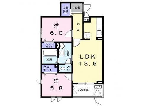 【間取り】 | カーサ　サリーレ