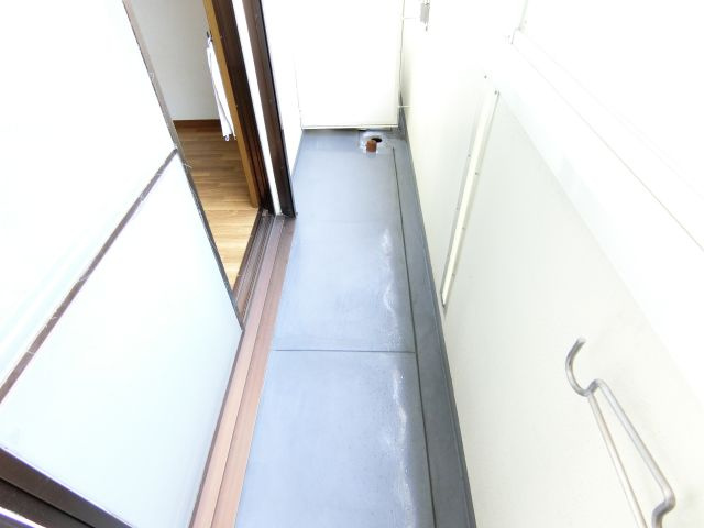 ペドラーム帝塚のバルコニー