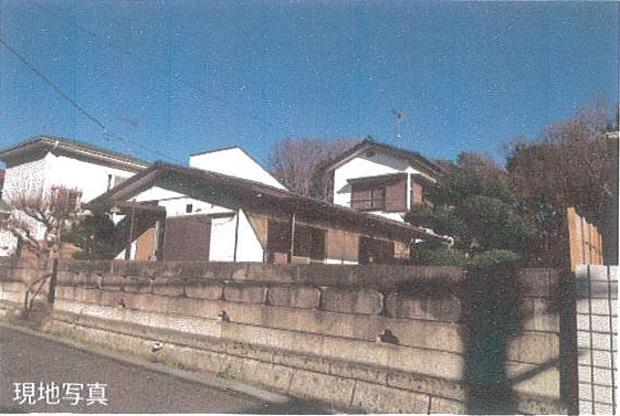 千葉市花見川区こてはし台６丁目　土地　建築条件なし　両面道路の外観|千葉市花見川区こてはし台６丁目　土地　建築条件なし　古家あり