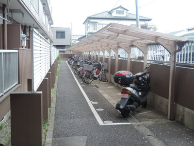 【その他共用部分】 | エスペランサ第３綱島 | 駐輪場・バイク置場