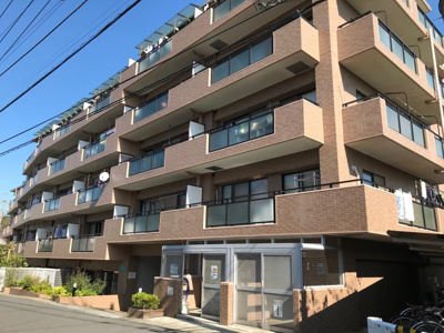 【外観】 | サングレイス鷺沼 | 南西向きバルコニーで陽当り・通風良好です♪