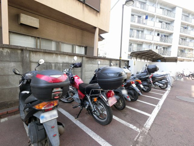 【その他共用部分】 | 第2大森南ダイアモンドマンション | バイク置場
