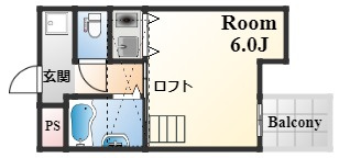 エステムコート東灘の間取り