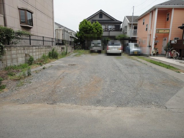 上広谷馬場駐車場の外観