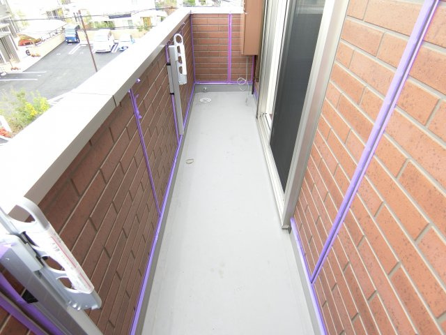 キャピタル自由ヶ丘のバルコニー