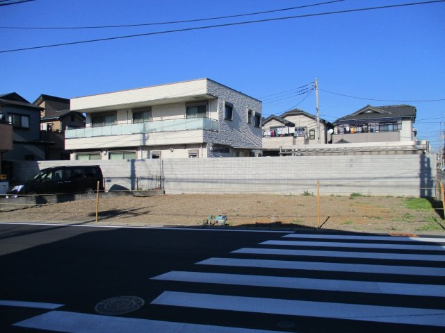 習志野市本大久保５丁目　土地　東南角地　建築条件なしの外観