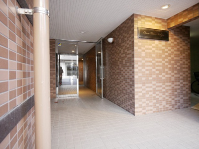 【ロビー】 | オリオンハイム西新 | 清潔なロビーです