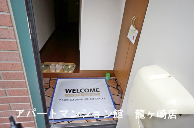 アイビースクエア四季の杜B棟の玄関