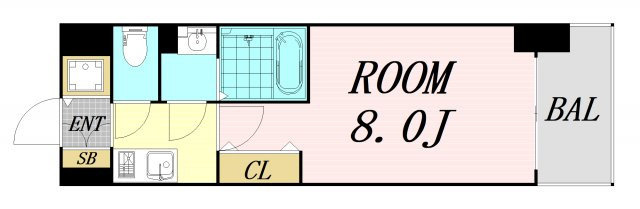 La Douceur都島高倉町　仲介手数料無料の間取り