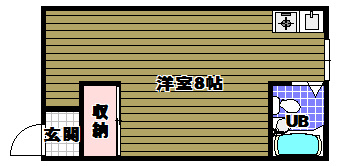 酒谷ハウスの間取り
