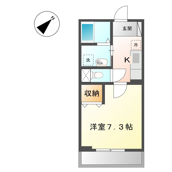 パレットサンク公津の杜B棟の間取り