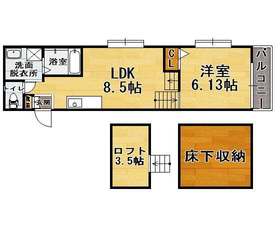 【間取り】 | エーデル城南