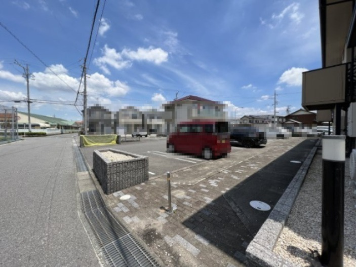 パークビレッジAの駐車場