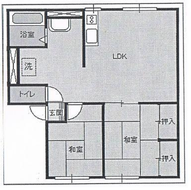 【間取り】 | シティーハイムふうき