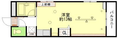 【間取り】 | セントラルヒル城南Ⅱ
