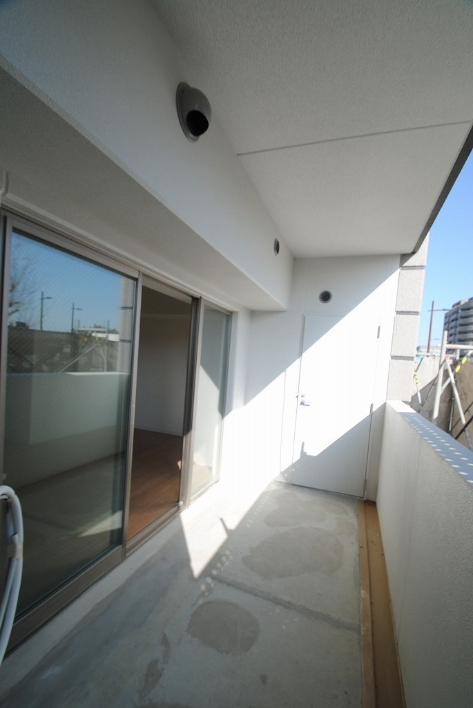 アーバンコート中央町のバルコニー