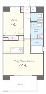 アーバンコート中央町の間取り