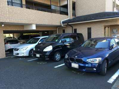 【駐車場】 | コローレ青葉台A棟 | 平置き駐車場