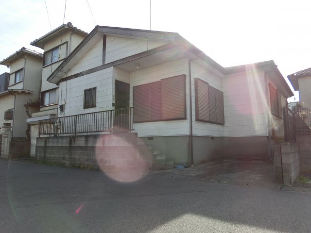 八千代市勝田台７丁目　売地　約４６坪の整形地　駅徒歩５分の前面道路含む現地写真