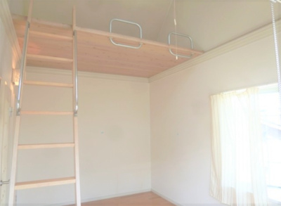 【寝室】 | スターハウス | 開放的な寝室です