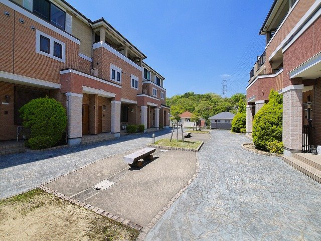 フースヴィラⅠのその他共用部分|きれいな共用通路です