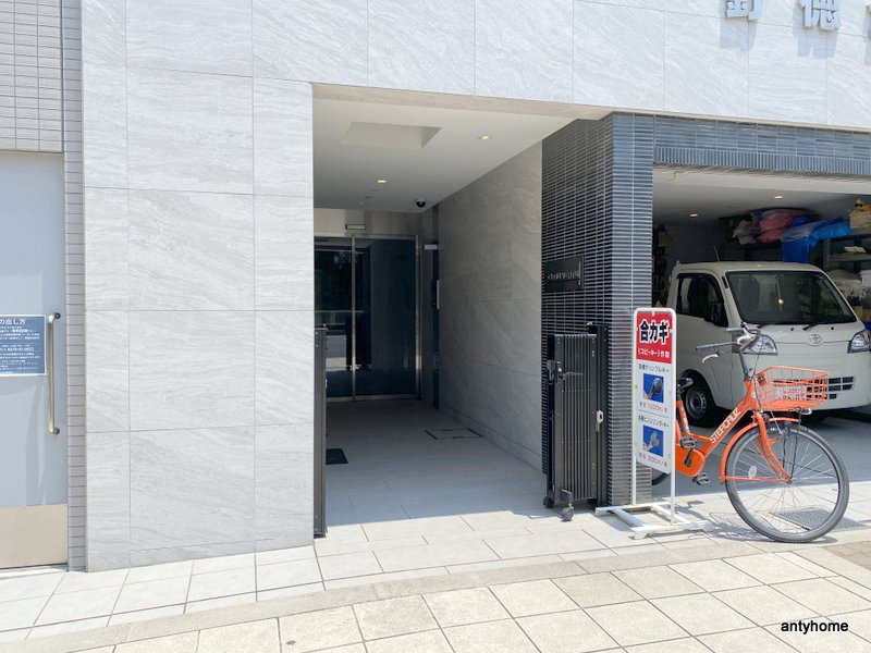 クルーヴェルチュ扇町公園　仲介手数料無料のエントランス