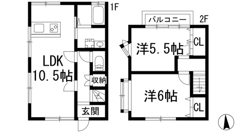 【間取り】