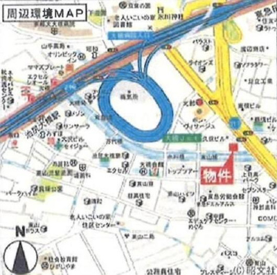 【地図】 | パークフラッツ中目黒 | パークフラッツ中目黒