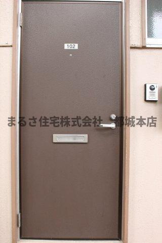 上川東ハイツの玄関|玄関です