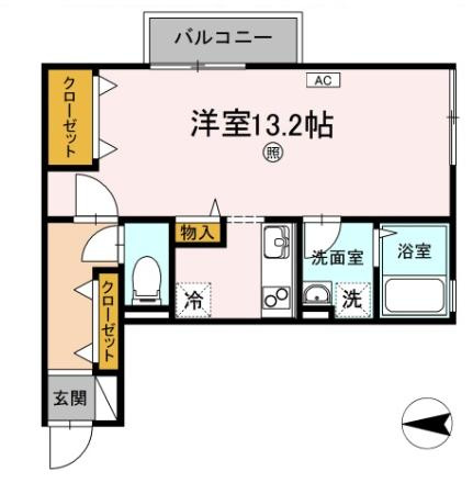 エクセレントONEB棟の間取り