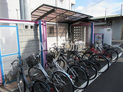 【その他共用部分】 | ヴィブレ・ハイム（八戸ノ里賃貸） | 駐輪場です