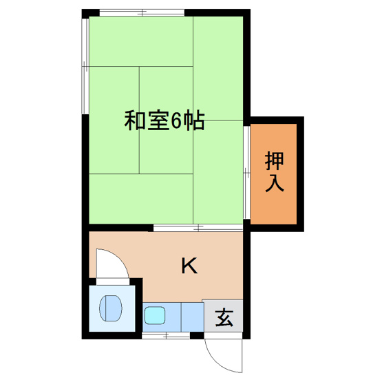 【間取り】 | 亀田アパート