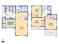 あま市新居屋上権現39【仲介手数料無料】新築一戸建ての画像