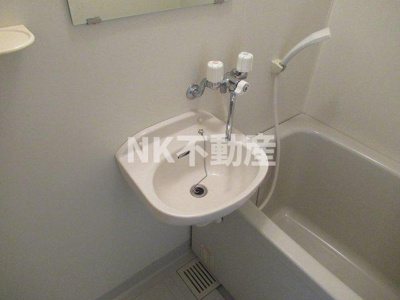 【洗面所】 | バーズハウス（弥刀賃貸） | 洗面です