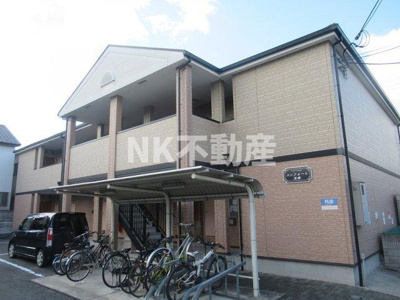 【外観】 | コンフォート玉串(河内花園賃貸） | おしゃれな外観です