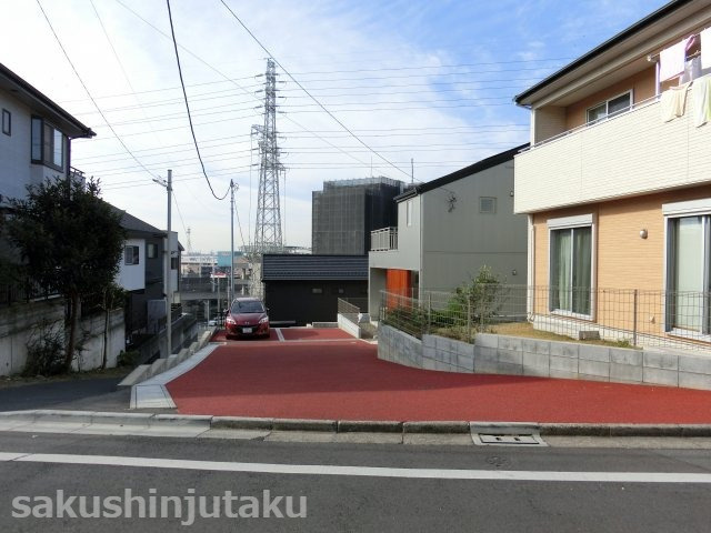 八千代市村上　土地　東葉高速鉄道「村上」駅　徒歩４分の前面道路含む現地写真|前面道路含む現地写真です　