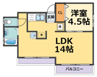 ラルー浜田（甲子園駅）の画像
