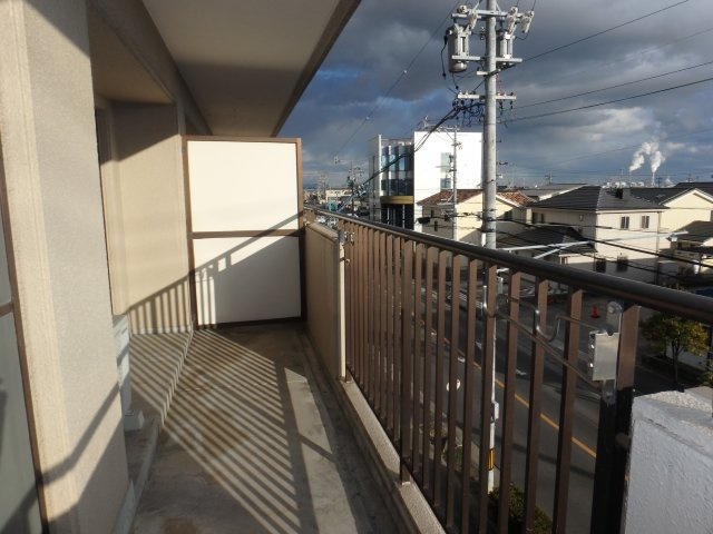 メゾンいなりのバルコニー