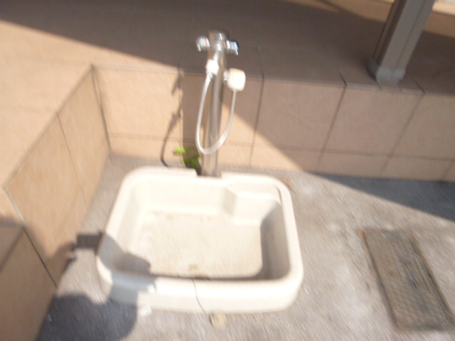 倉敷市福井のアパートのその他共用部分|ペット用足洗い場