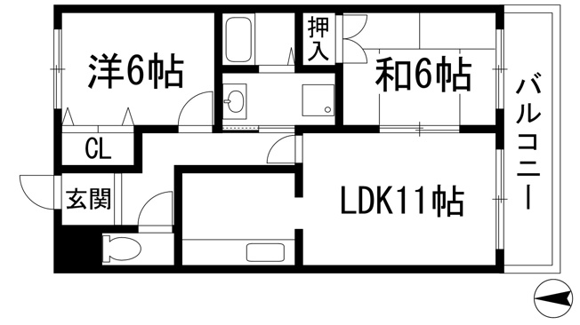 【間取り】 | サニーコート伊丹