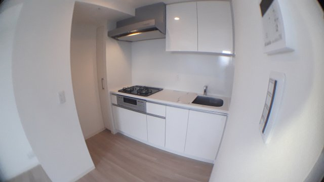 台東区雷門１丁目の賃貸マンションのキッチン