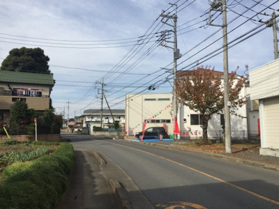 【前面道路含む現地写真】 | 上尾市井戸木 新築デザイン住宅 | 前面道路含む現地写真です