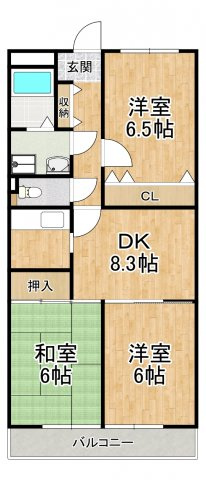 【間取り】 | パークヒル司