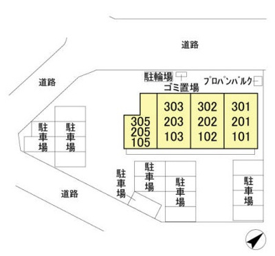 【駐車場】 | Jist | 配置図
