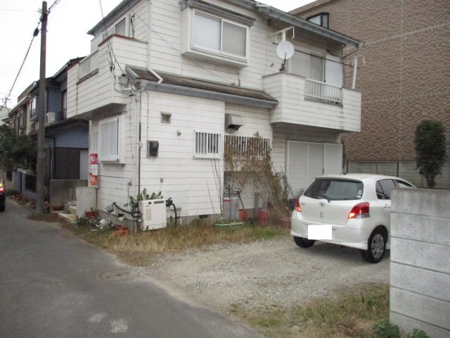 八千代市下市場１丁目　土地　建築条件なし　古家有の外観