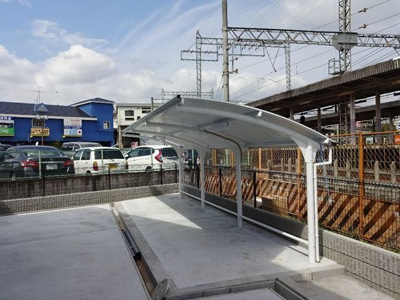 【その他共用部分】 | プランドール | 駐輪場です