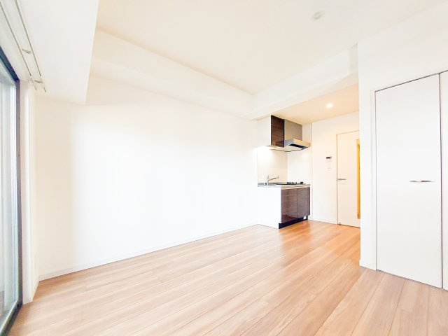 サヴォイソリディティの居間・リビング|別号室のものになります。現状優先。※フローリングの色が異なります。